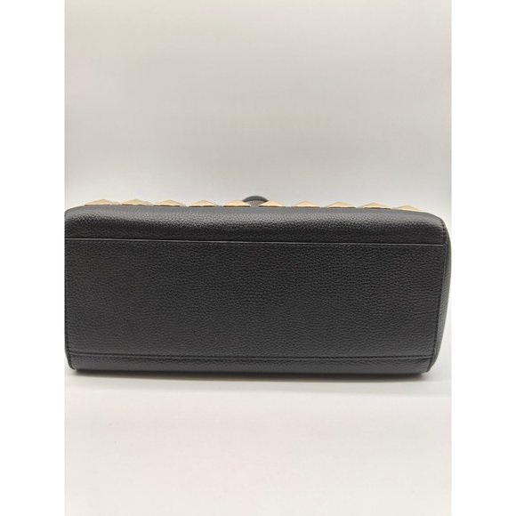 MICHAEL KORS Sinclair East West large studs leather medium tote bag - BLACK - Picture 10 of 11